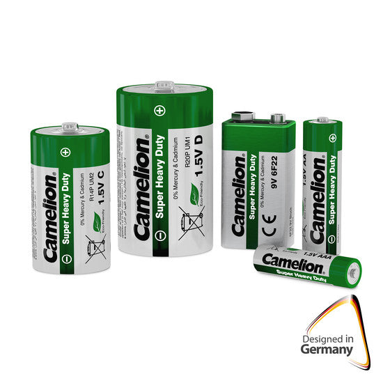 CAMELION R6 AA Grün / SP8 (20 x 8er Shrink in Display)
