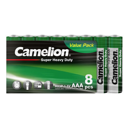 CAMELION R03 AAA Grün / SP8 (40 x 8er Shrink in Display)
