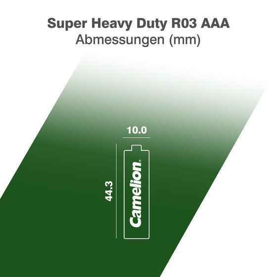 CAMELION R03 AAA Grün / SP8 (40 x 8er Shrink in Display)