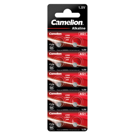 CAMELION Alkaline AG1 / LR60 / LR621 / 364 / BP10
