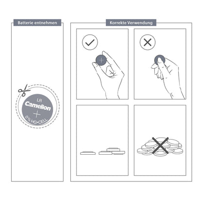 CAMELION Alkaline AG6 / LR69 / LR921 / 371 / BP2