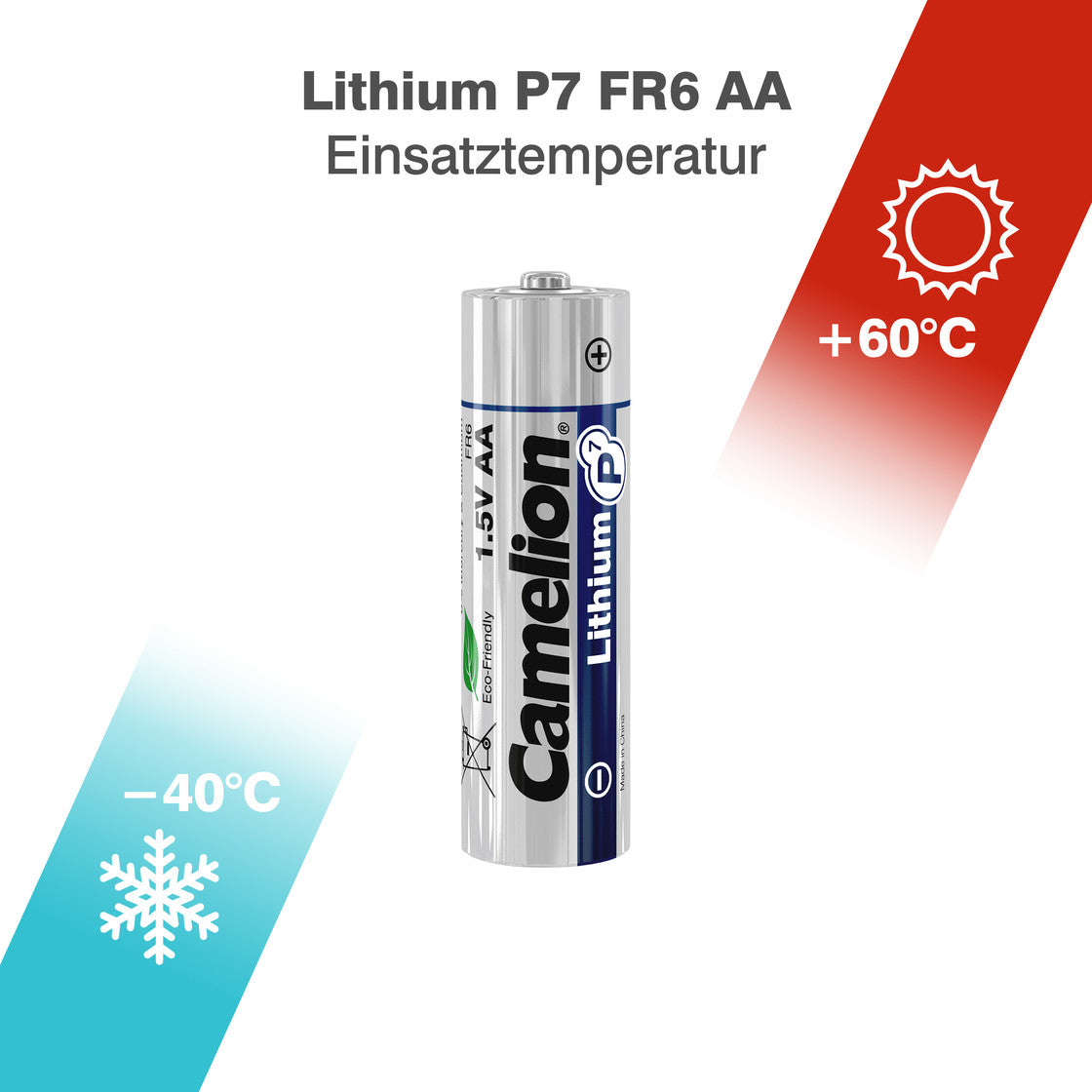 CAMELION Lithium FR6 / AA / BP2 Batterien