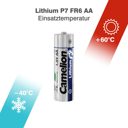 CAMELION Lithium FR6 / AA / BP2 Batterien