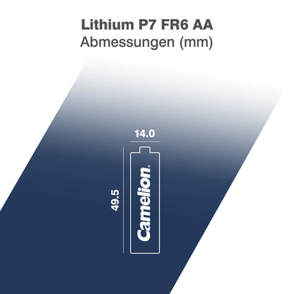 CAMELION Lithium FR6 / AA / BP2 Batterien