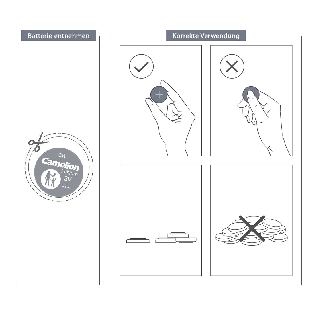 CAMELION Lithium CR2016 / BP1