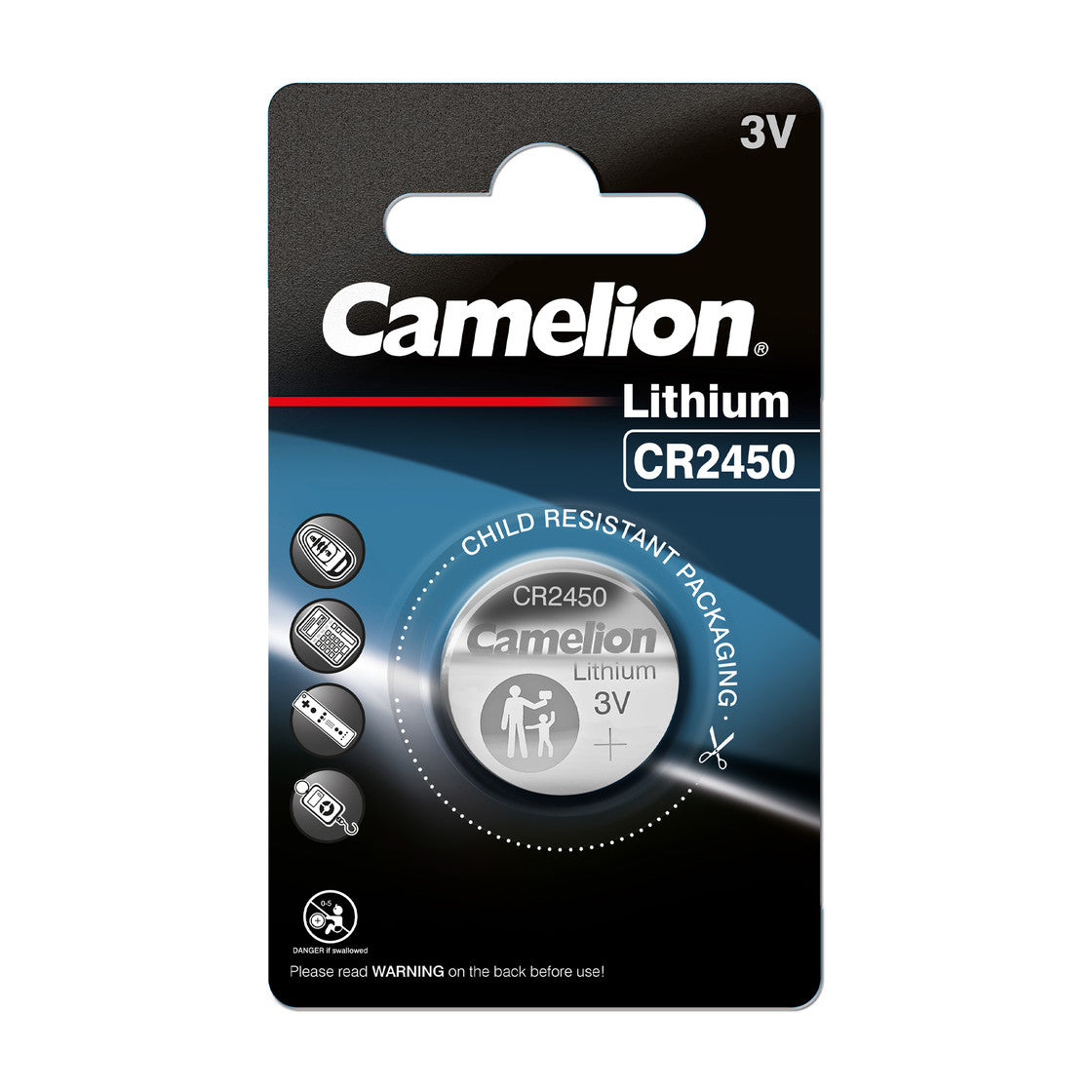 CAMELION Lithium CR2450 / BP1