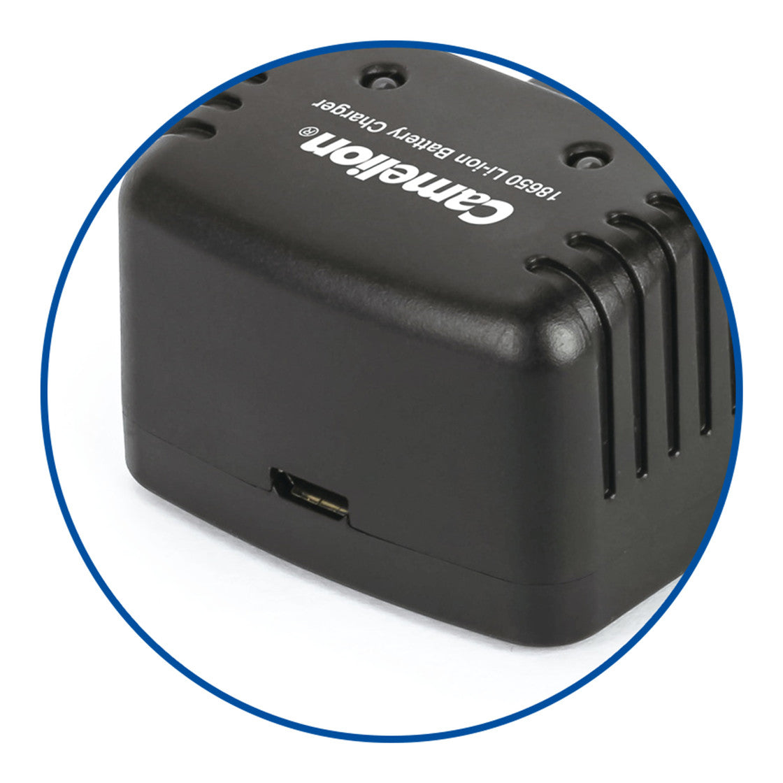 CAMELION 18650 USB Li-Ion Ladegerät inklusive Micro USB Ladegerät, Universal-Ladegerät