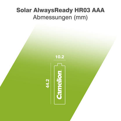 CAMELION NI-MH Always Ready HR03 / AAA / 600mAh / BP4