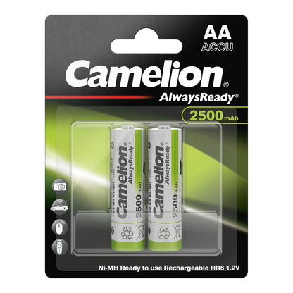 CAMELION NI-MH Always Ready HR6 / AA / 2500mAh / BP2