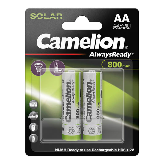 CAMELION NI-MH Always Ready HR6 / AA / 800mAh / BP2