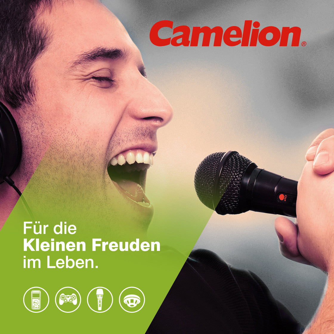 CAMELION NI-MH Always Ready HR6F22 / 9-Volt / 200mAh / BP1