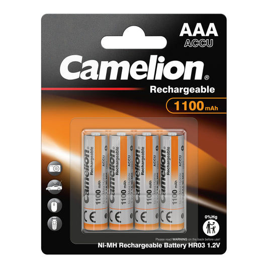 CAMELION NI-MH HR03 / AAA / 1100mAh / 1,2V / BP4