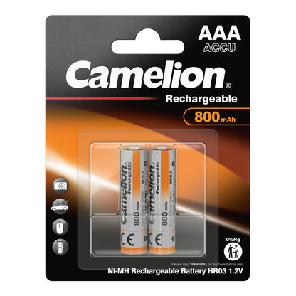CAMELION NI-MH HR03 / AAA / 800mAh / 1,2V / BP2