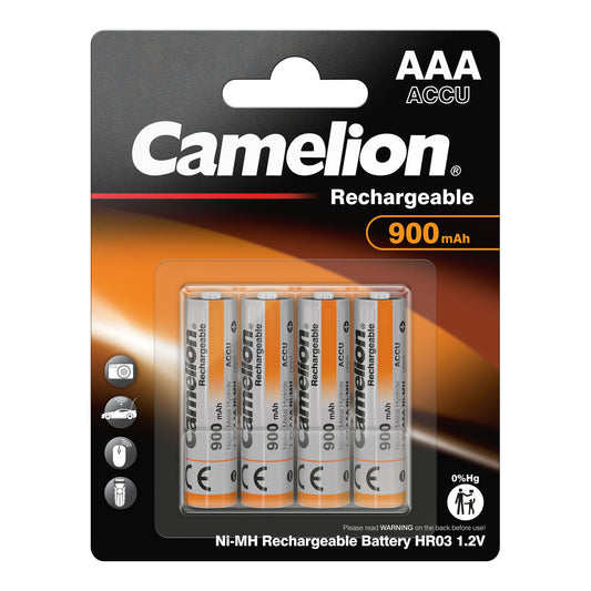 CAMELION NI-MH HR03 / AAA / 900mAh / 1,2V / BP4