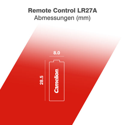 Camelion 27A / LR27 Alkaline Batterie 12V - 5er Packung
