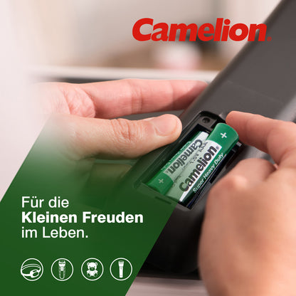 CAMELION Haushalts-Sparset 40 tlg + Gratis Taschenlampe AAA