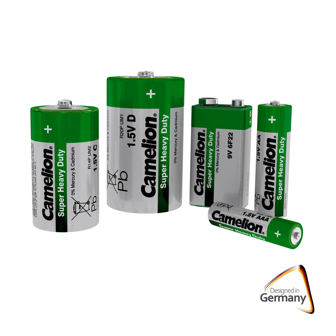 CAMELION Haushalts-Sparset 40 tlg + Gratis Taschenlampe AAA