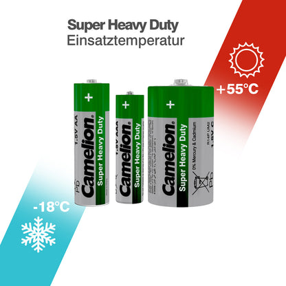 CAMELION Haushalts-Sparset 40 tlg + Gratis Taschenlampe AAA