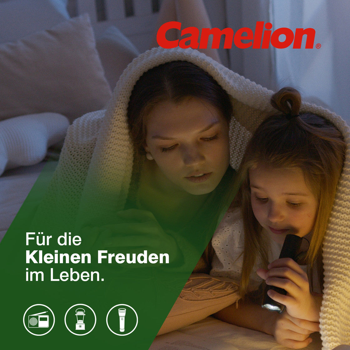 CAMELION Haushalts-Sparset 40 tlg + Gratis Taschenlampe AAA